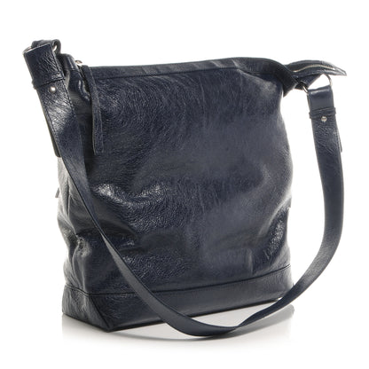 Balenciaga Agneau Mens Day Messenger Bleu Nuit 3 of 11