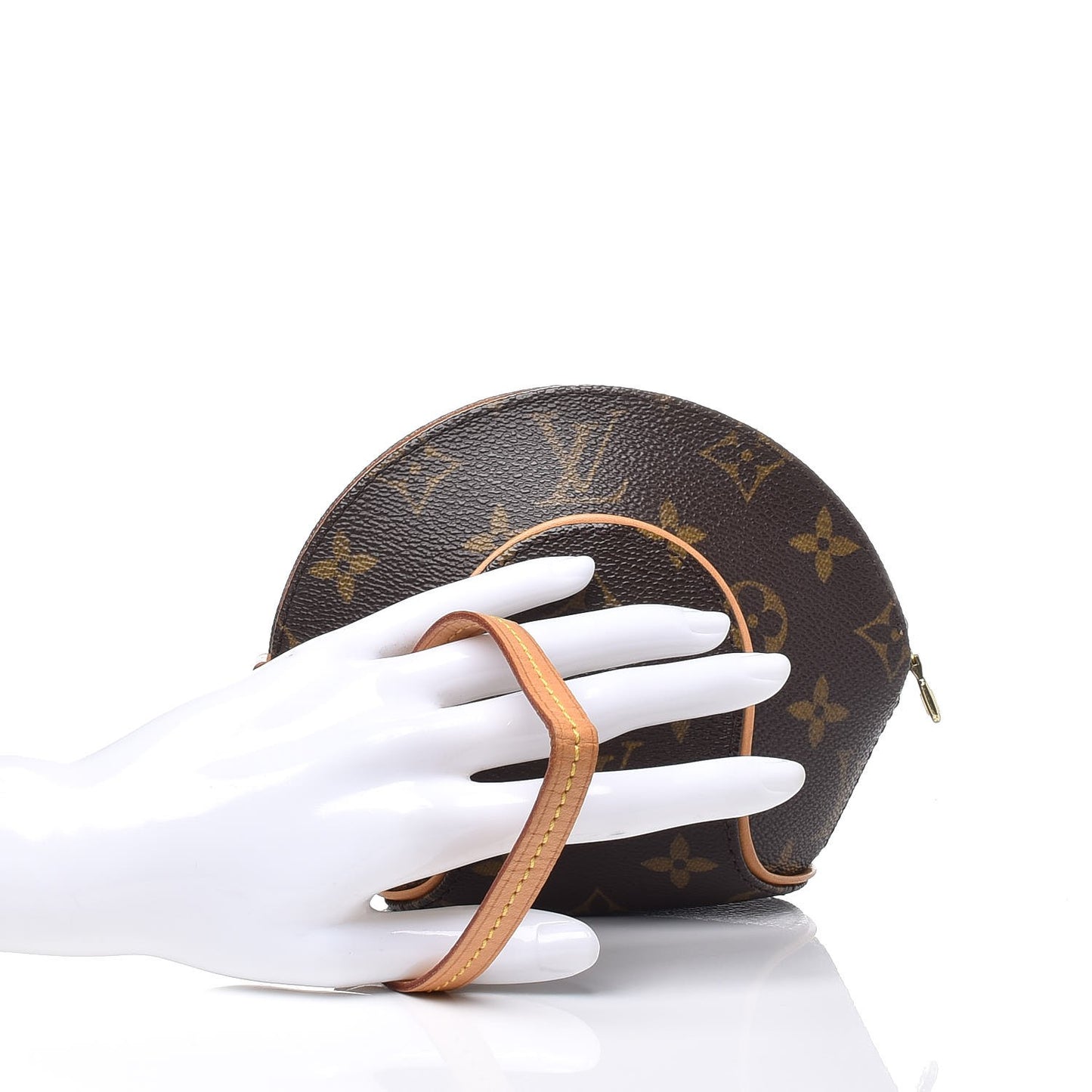 Monogram Mini Ellipse Wristlet Clutch