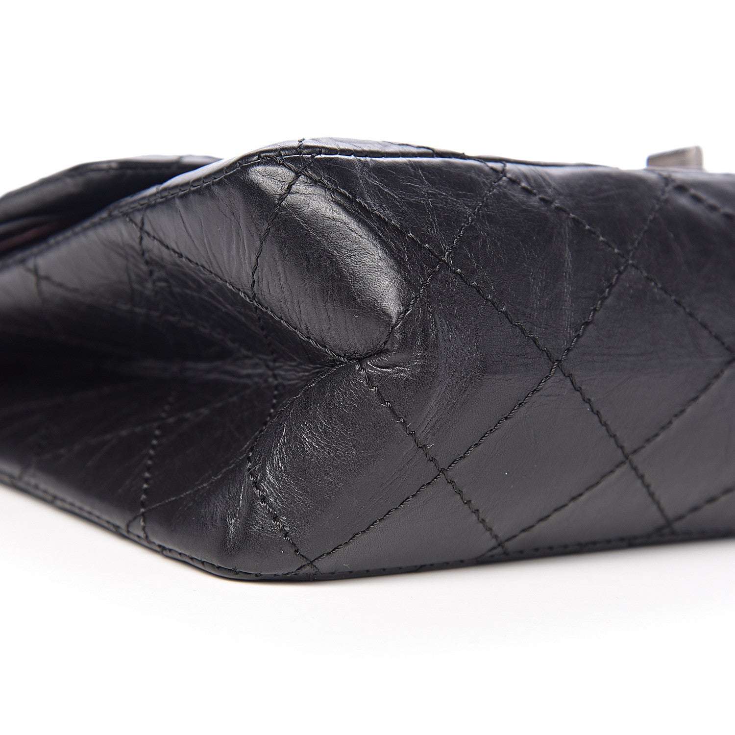 Chanel Aged Calfskin Quilted 2.55 Reissue 227 Flap Black 7 of 10