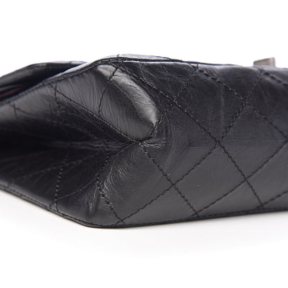 Chanel Aged Calfskin Quilted 2.55 Reissue 227 Flap Black 7 of 10