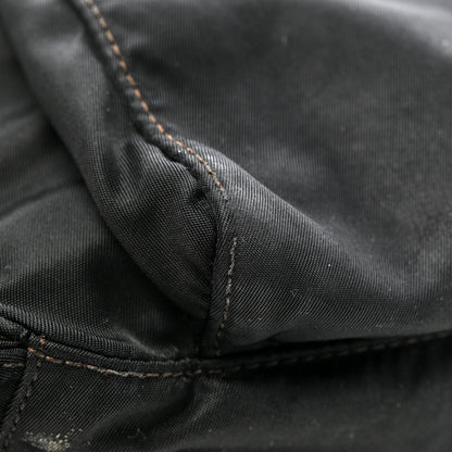 Prada Tessuto Nylon Saffiano Small Vela Messenger Black 11 of 16