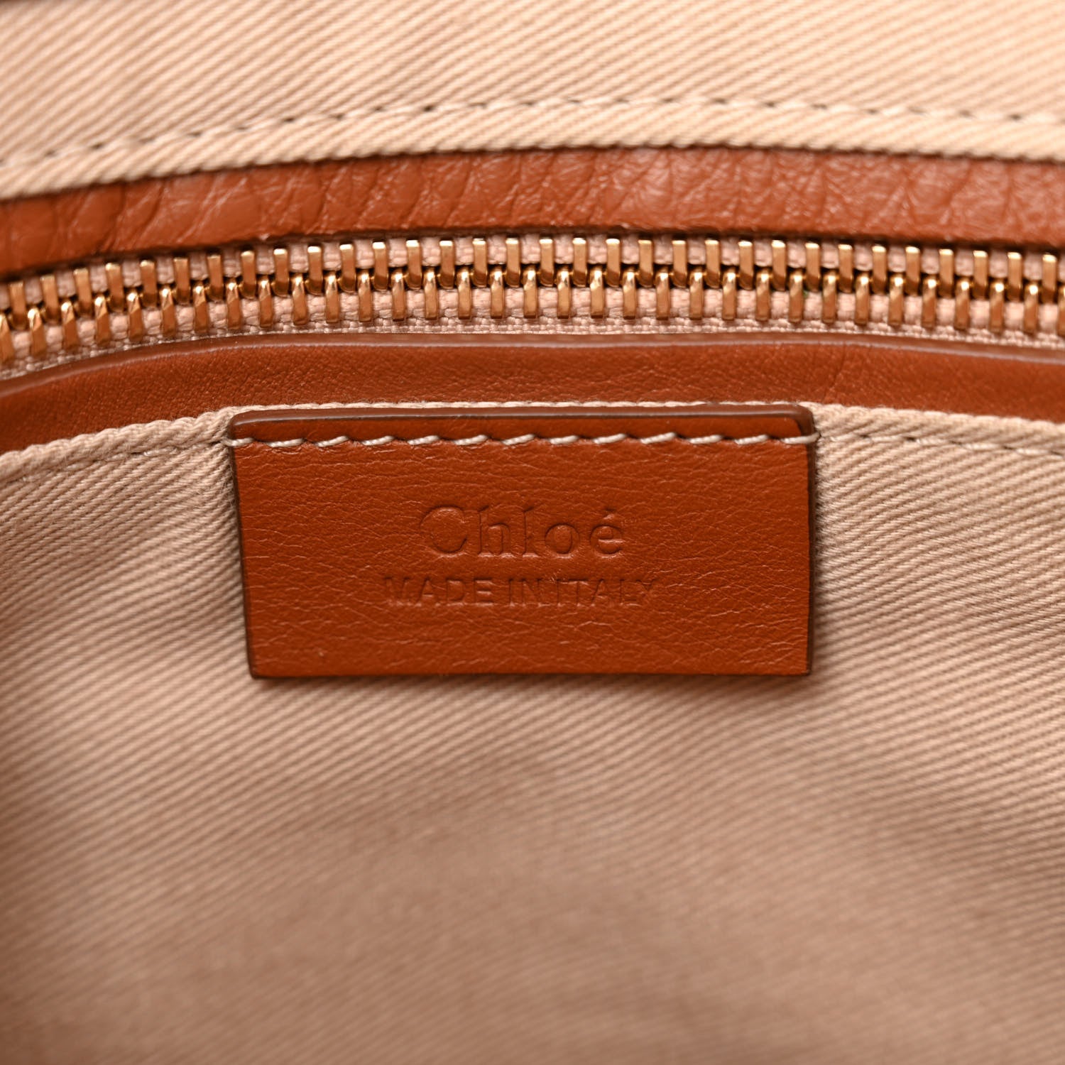 Chloe Calfskin Suede Small Roy Bag Caramel 6 of 13