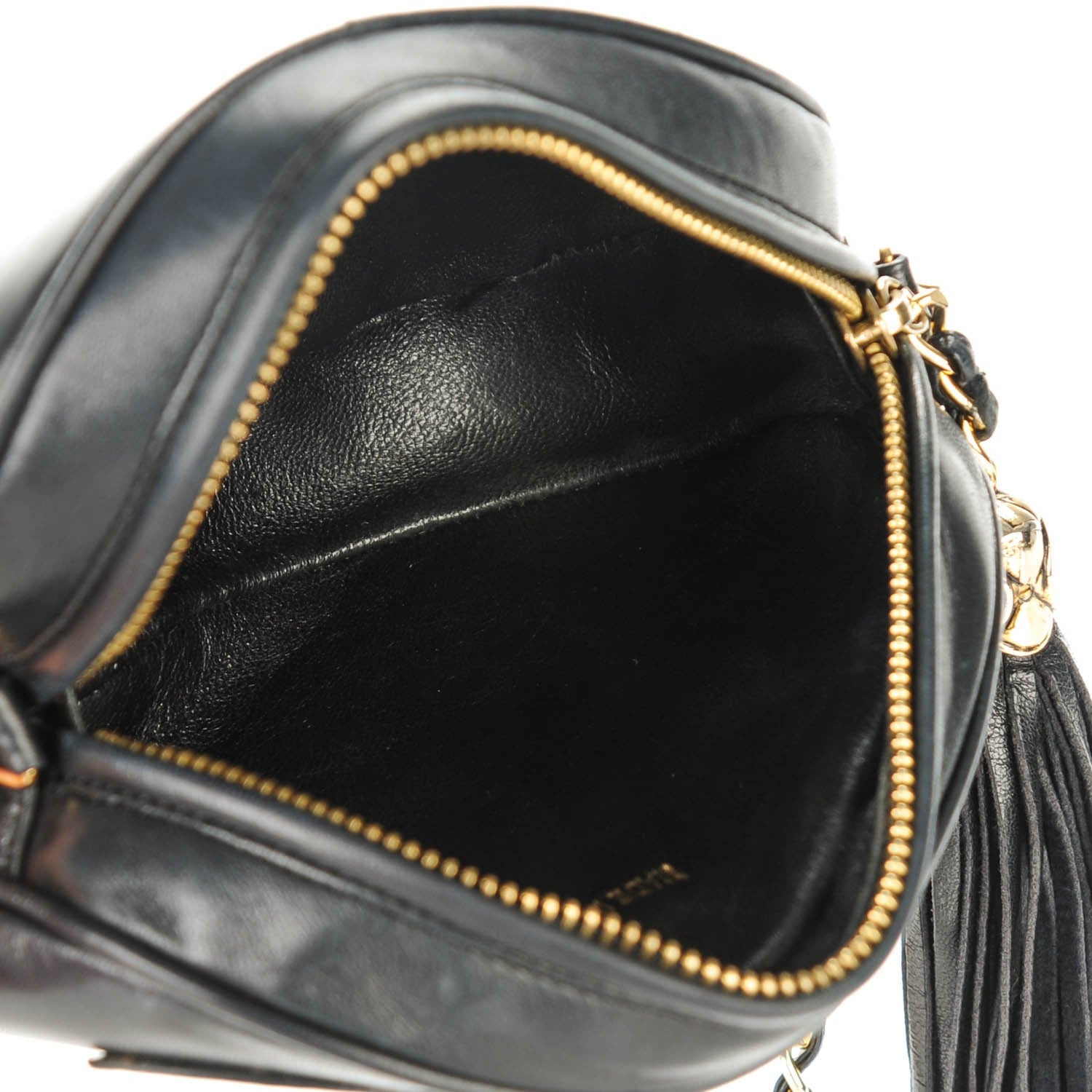 Chanel Lambskin Tassel Camera Case Black 5 of 7