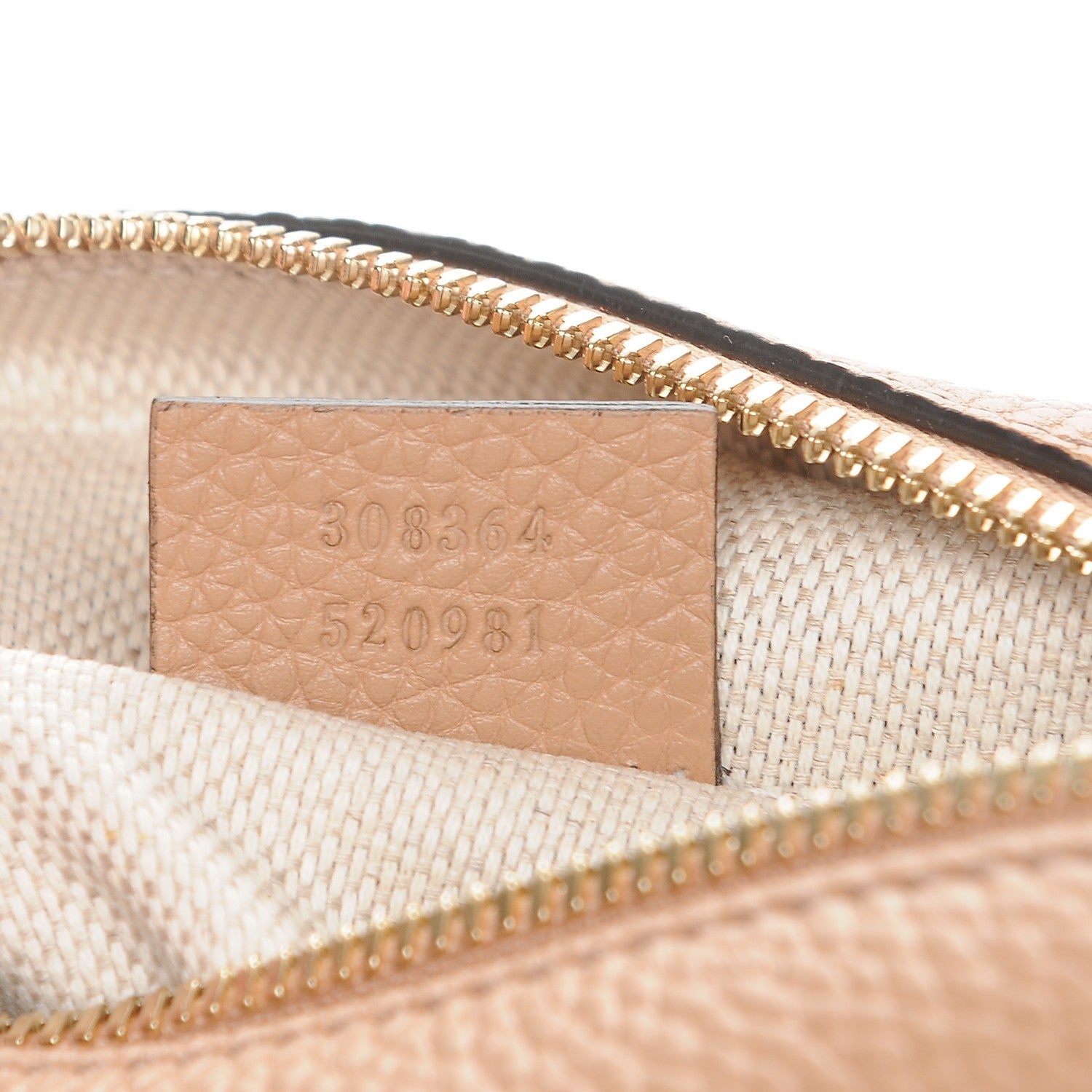 Gucci Pebbled Calfskin Small Soho Disco Bag Camelia 7 of 7