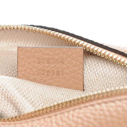 Gucci Pebbled Calfskin Small Soho Disco Bag Camelia 7 of 7