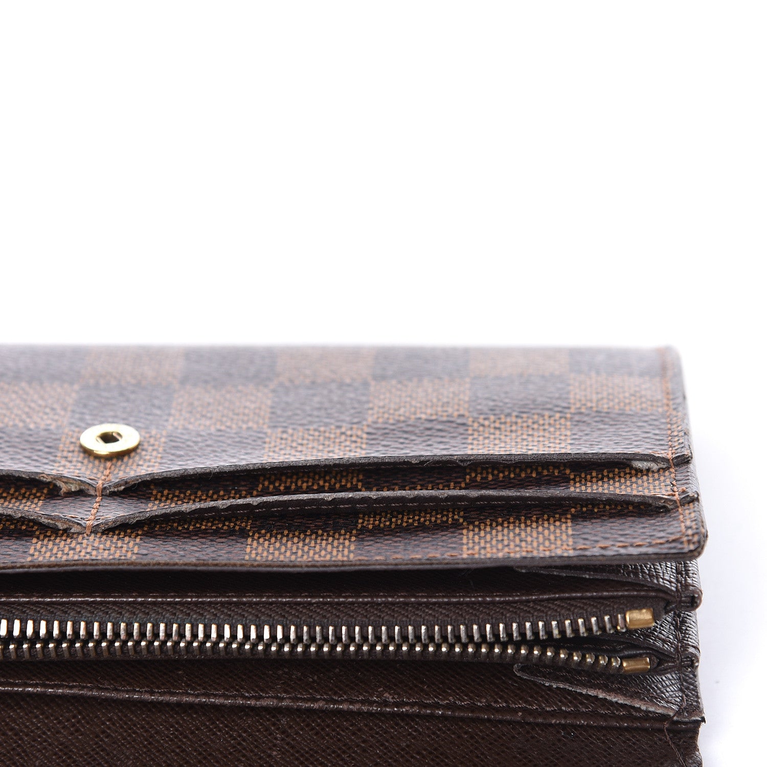 Louis Vuitton Damier Ebene Sarah Wallet 14 of 15
