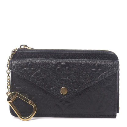 Louis Vuitton Empreinte Recto Verso Card Holder Black 1 of 7