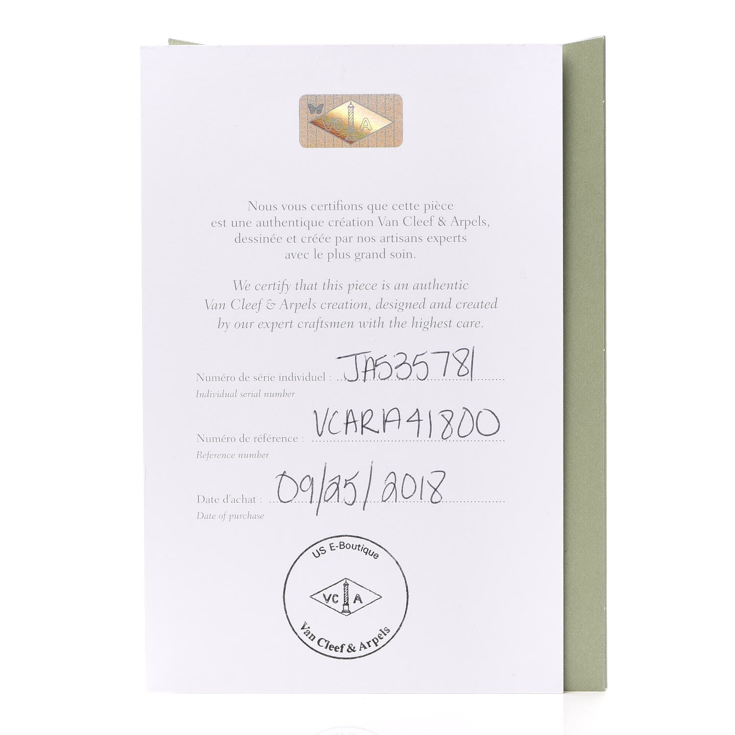 Van Cleef & Arpels 18K Yellow Gold Mother of Pearl 5 Motifs Vintage Alhambra Bracelet 7 of 8