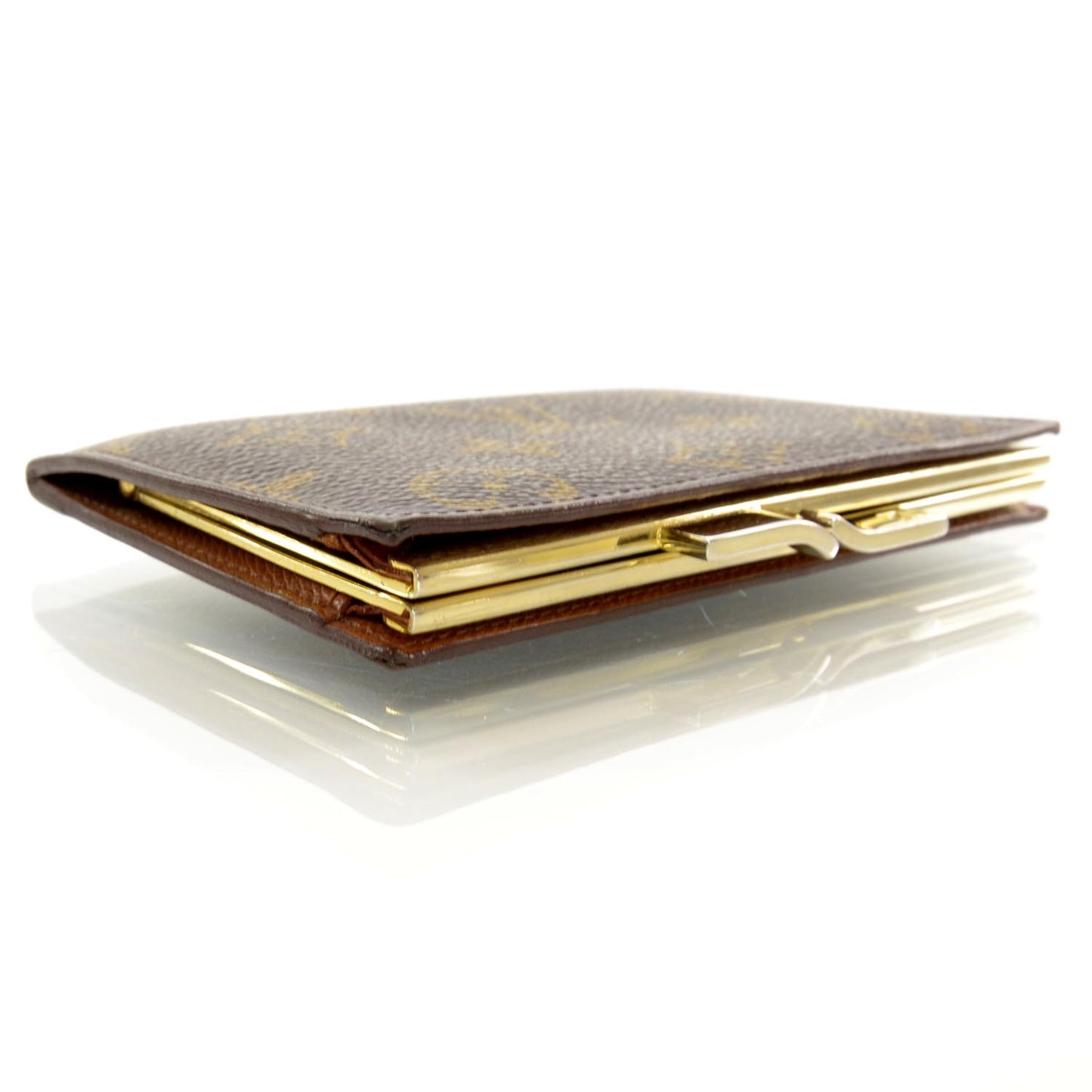 Monogram Kisslock Coin Purse