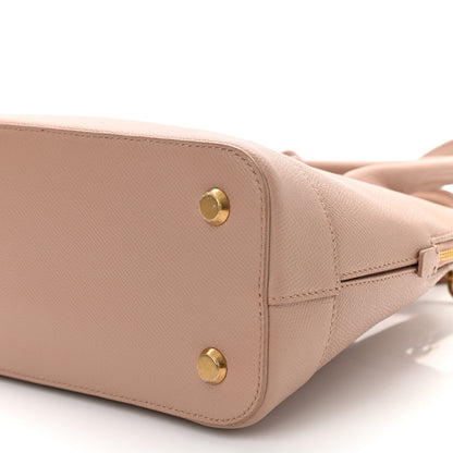 Balenciaga Signature Grained Calfskin Logo S Ville Top Handle Bag Nude Beige White 10 of 10