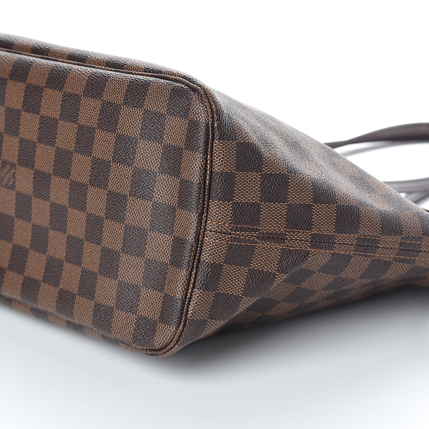 Damier Ebene Neo Neverfull MM Rose Ballerine