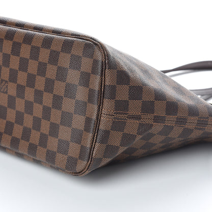 Louis Vuitton Damier Ebene Neo Neverfull MM Rose Ballerine 13 of 13