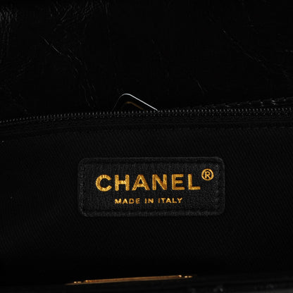 Chanel Aged Calfskin Quilted Medium 2.55 Reissue Tote Black 7 of 7