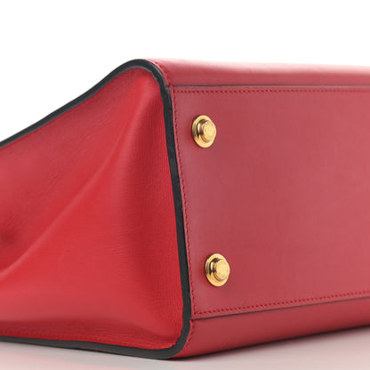 Louis Vuitton Calfskin City Steamer MM Rouge Black 9 of 15