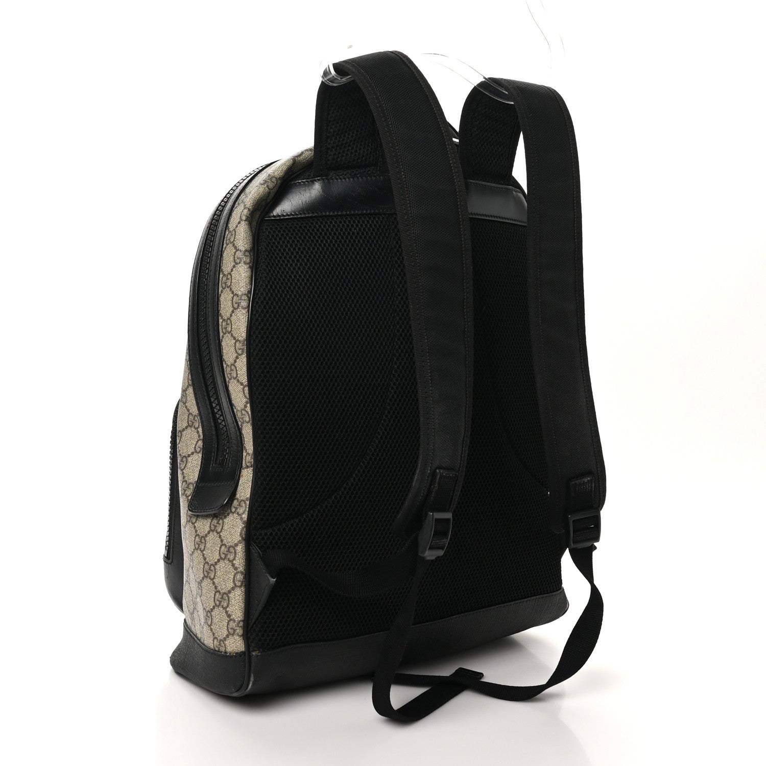 Gucci GG Supreme Monogram Medium Backpack Black 3 of 9