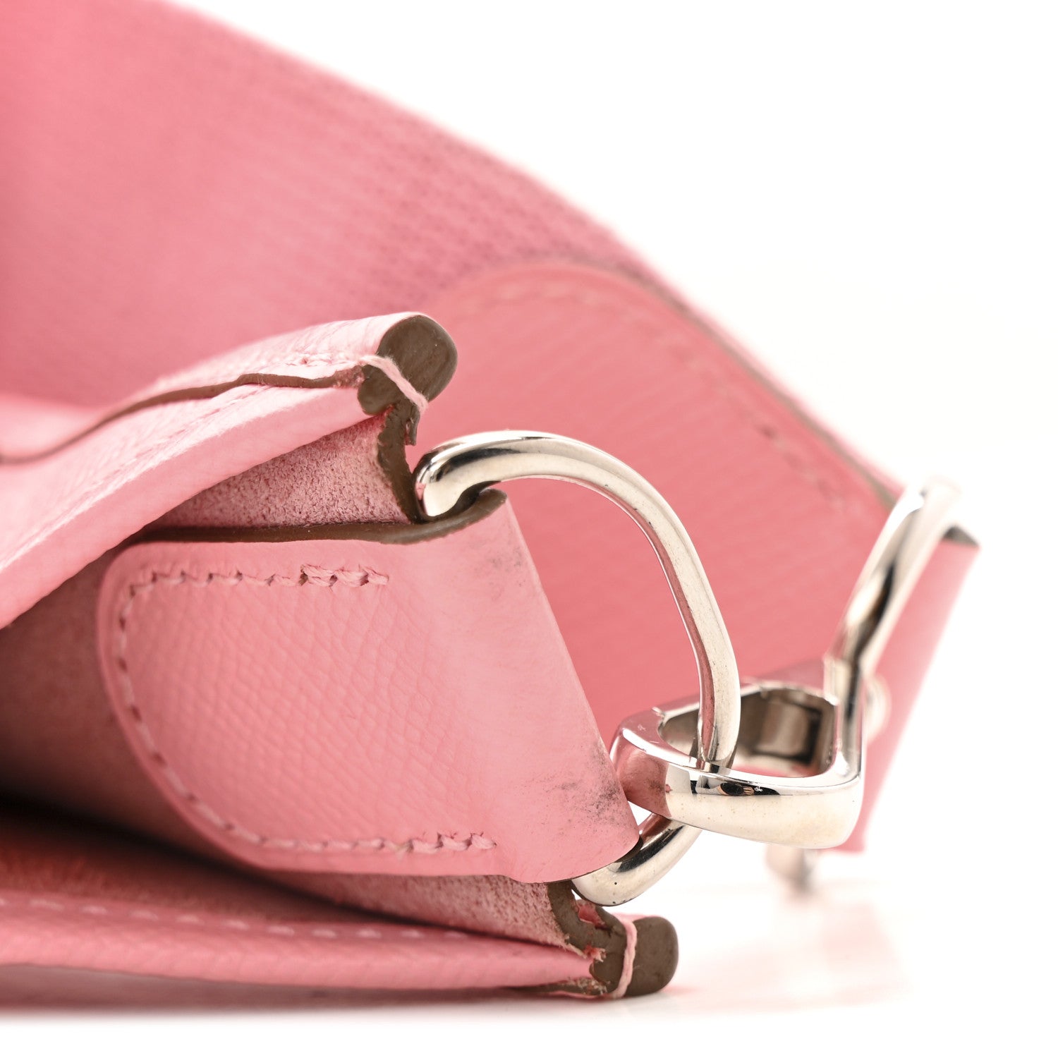 Hermes Epsom Evelyne III PM Rose Confetti 13 of 14