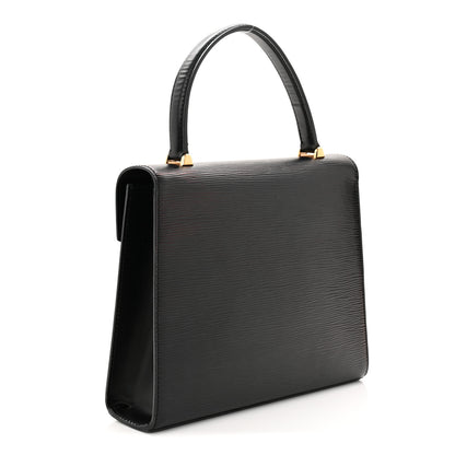 Louis Vuitton Epi Malesherbes Black 3 of 9