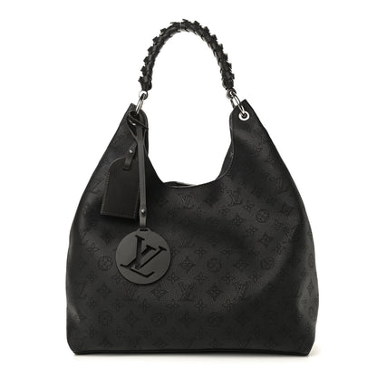 Louis Vuitton Mahina Carmel Hobo Black 1 of 8