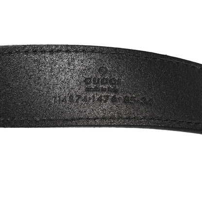 Gucci Calfskin Interlocking G Belt 85 34 Black 5 of 8