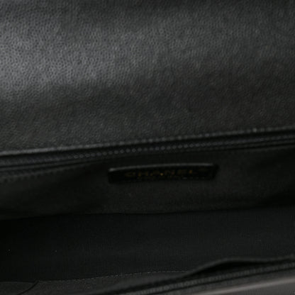 Chanel Caviar Quilted New Medium Boy Flap Black 5 of 8