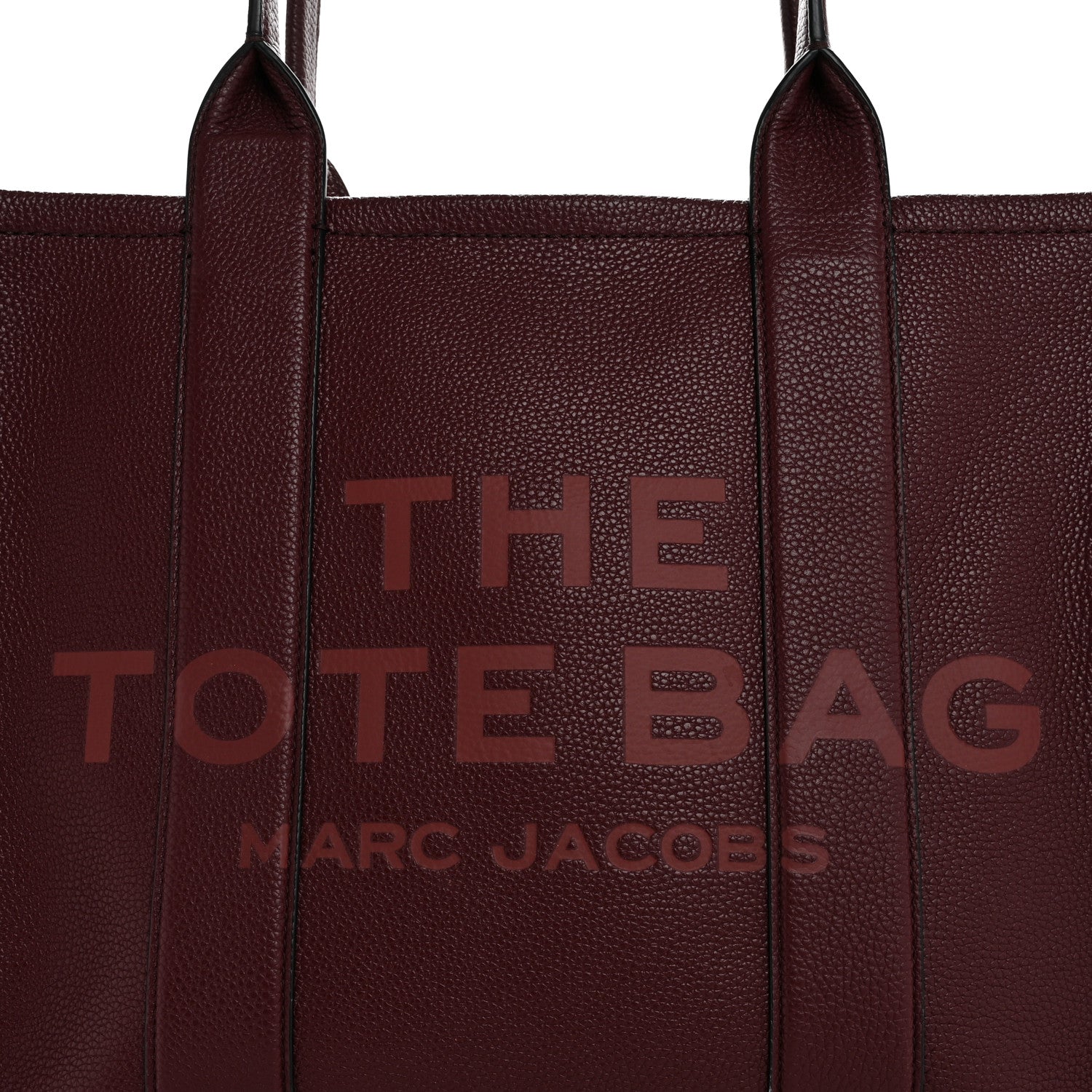 Marc Jacobs Grained Calfskin Large The Tote Bag Chianti 8 of 13