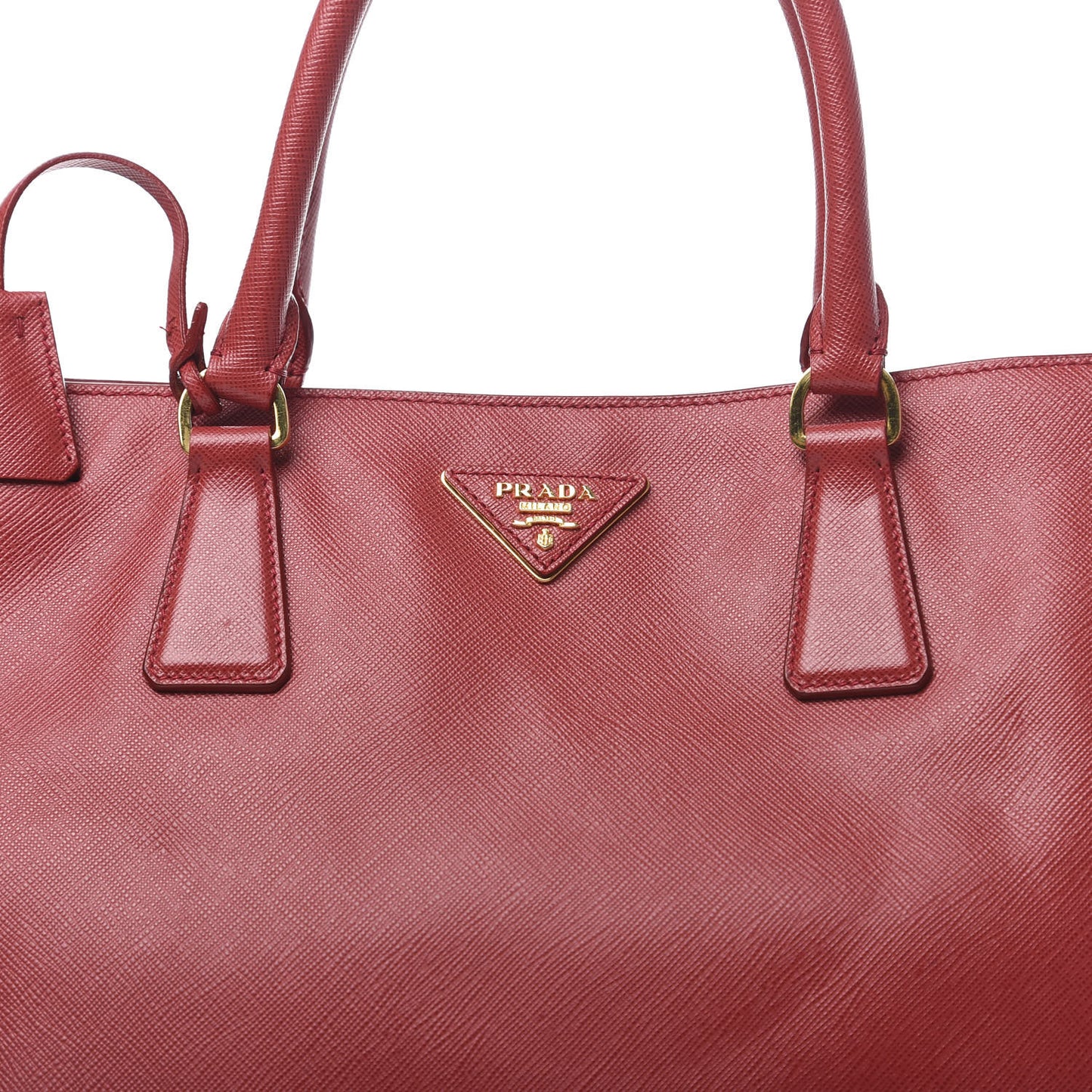 Saffiano Lux Large Tote Fuoco