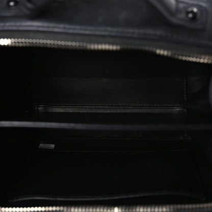 Chanel Lambskin Quilted Small CC Filigree Vanity Case Black 5 of 9