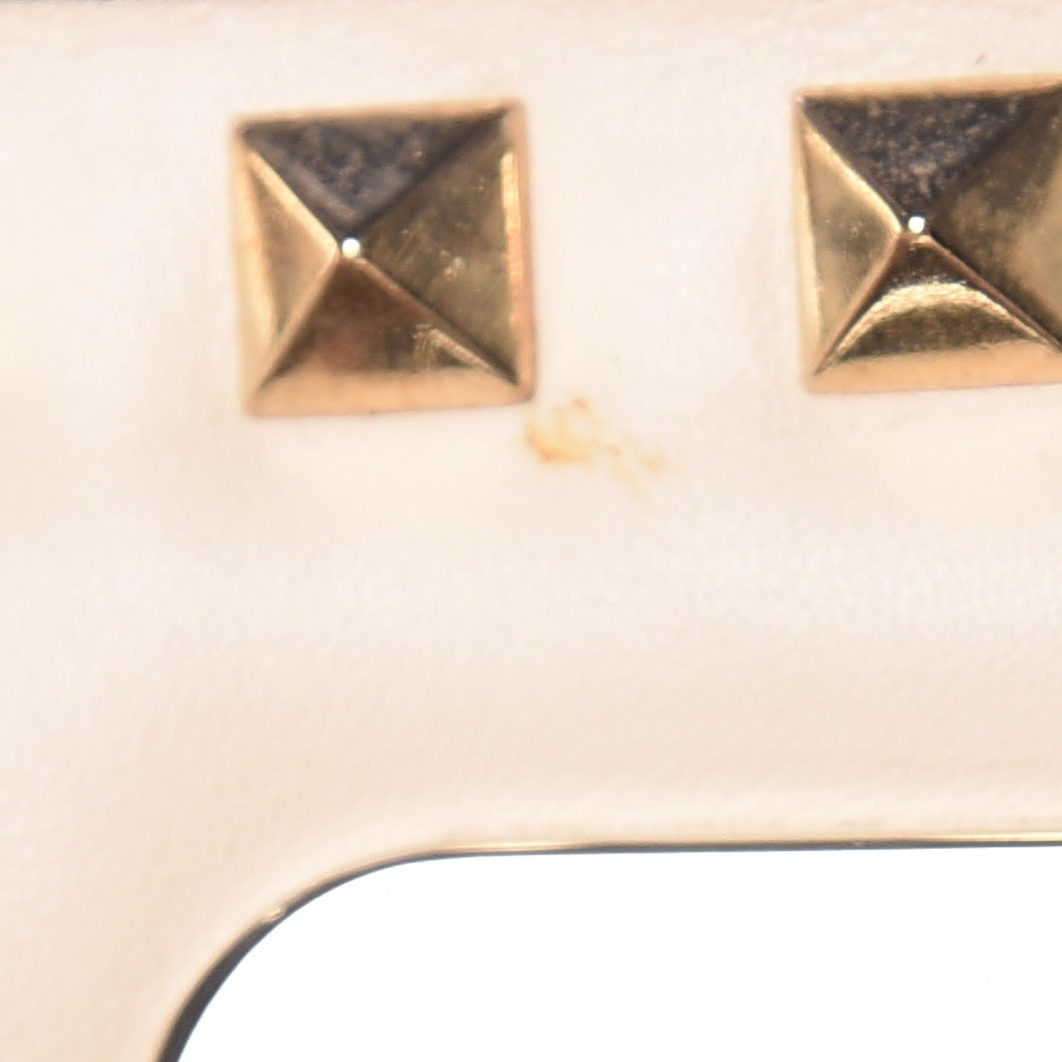 Valentino Garavani Vitello Rockstud Shoulder Satchel Ivory 12 of 12