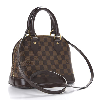 Louis Vuitton Damier Ebene Alma BB 2 of 8