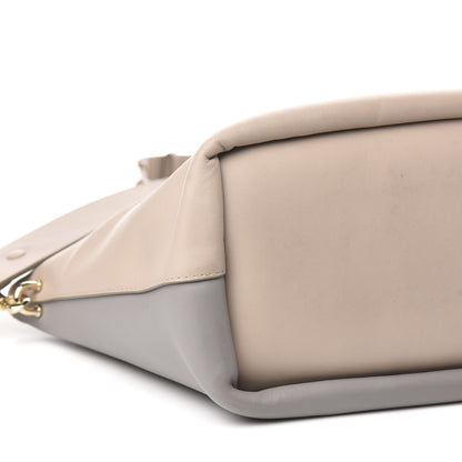 Chloe Smooth Calfskin Medium Baylee Tote Cashmere Grey Rope Beige 8 of 11