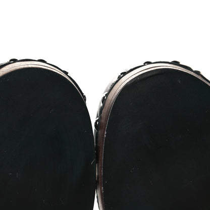 Hermes Calfskin Carlotta Mules 39 Black 10 of 11