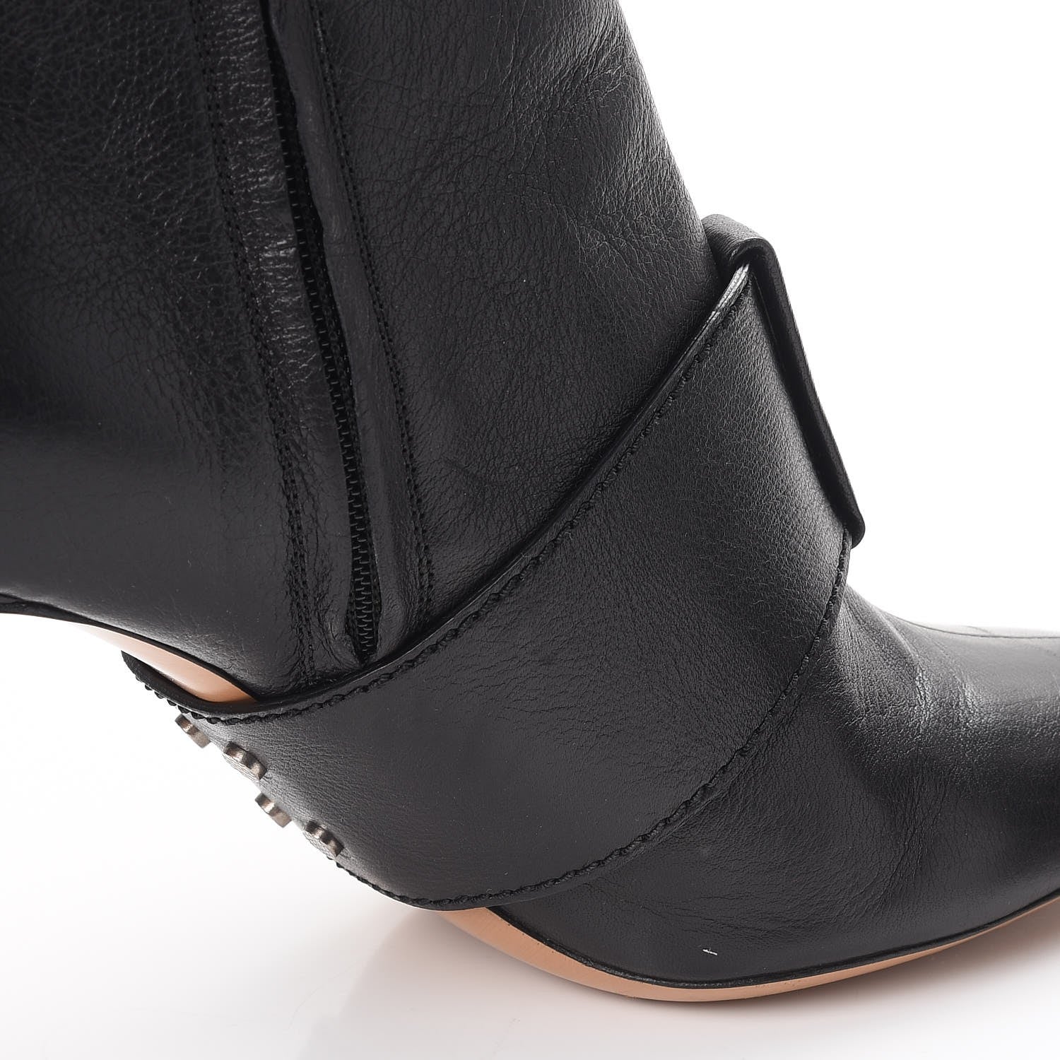Valentino Garavani Calfskin Bow Ankle Boots 40.5 Black 14 of 14
