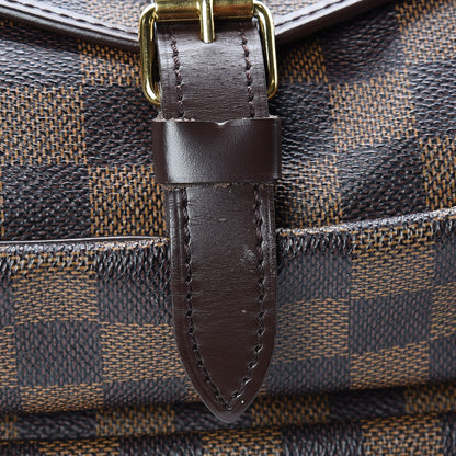 Louis Vuitton Damier Ebene Saumur MM SO 9 of 17