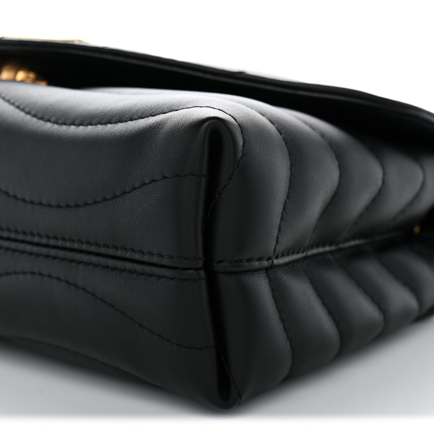Louis Vuitton Calfskin LV New Wave Chain Bag Black 8 of 8