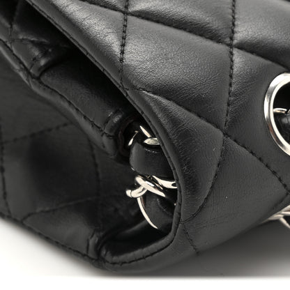 Chanel Lambskin Quilted Medium Double Flap Black 18 of 18