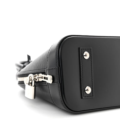 Louis Vuitton Epi Alma BB Black 8 of 10