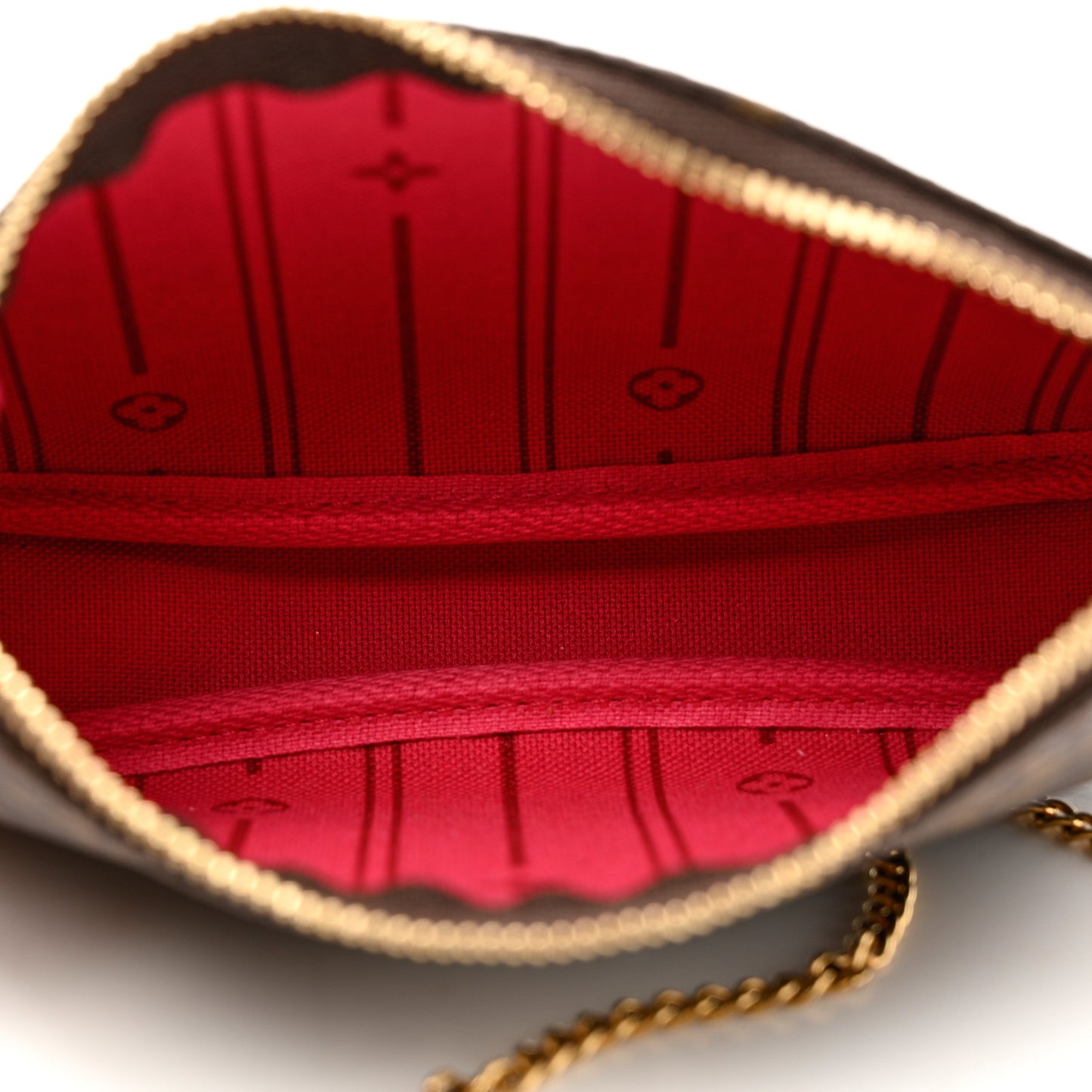 Monogram My LV Heritage Mini Pochette Accessories Ivory White