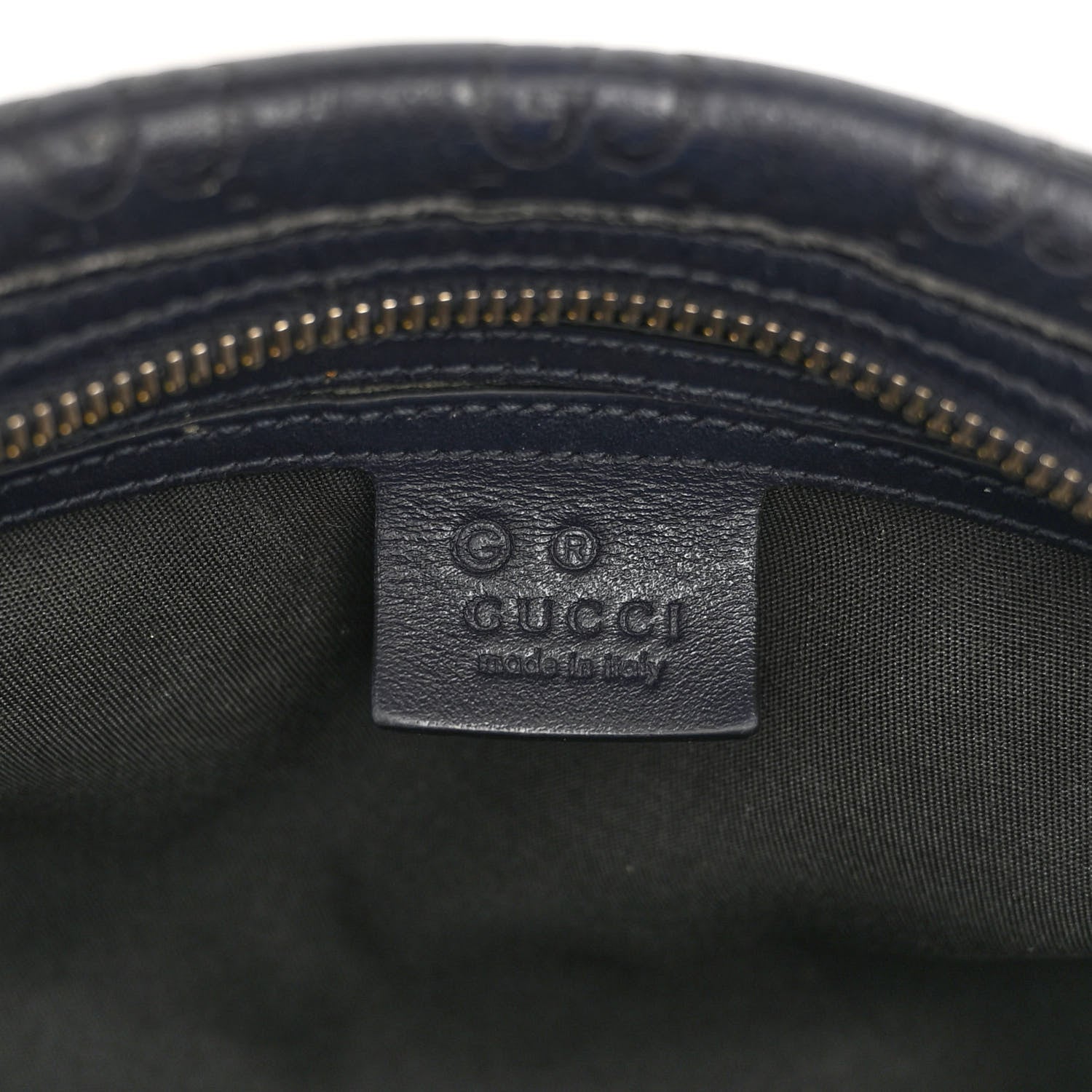 Gucci Guccissima Medium Joy Boston Navy 6 of 13