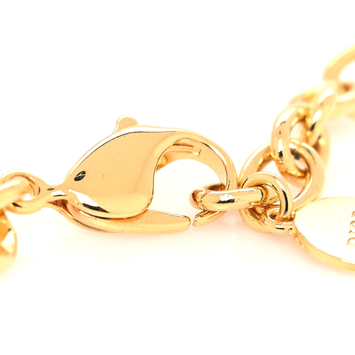 Metal Danseuse Etoile Chain Bracelet Gold
