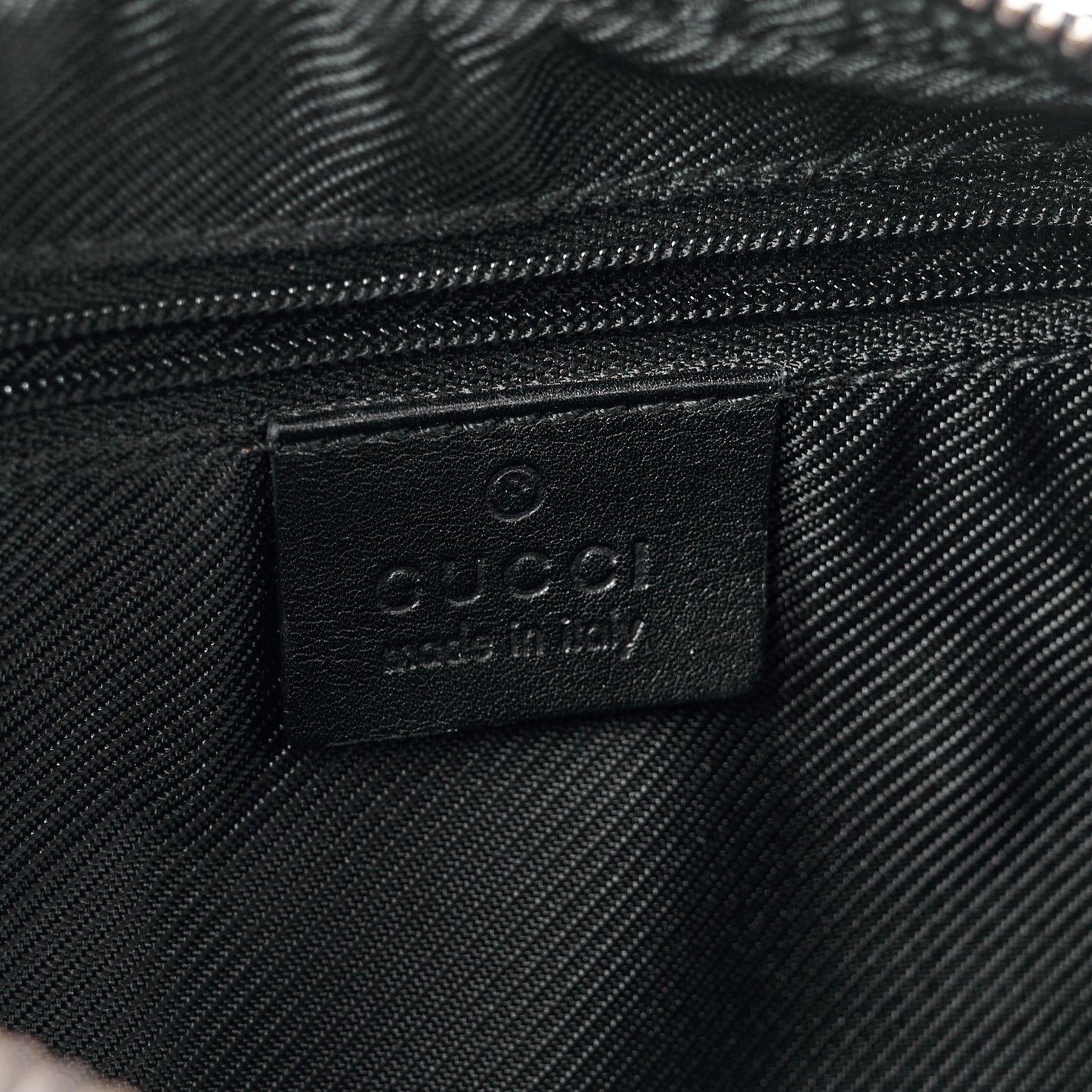 Monogram GG Small Clasp Hobo Black