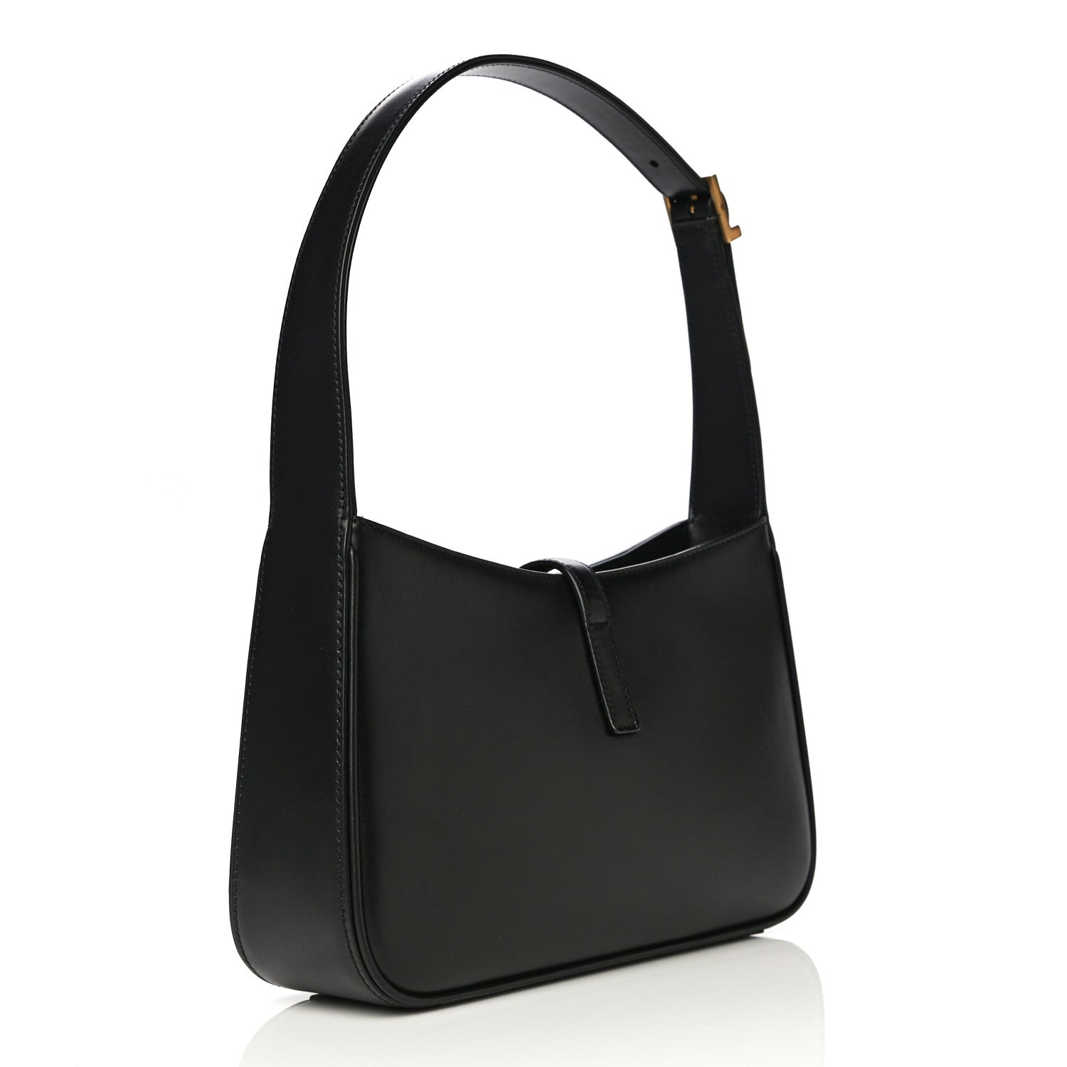 Saint Laurent Smooth Calfskin Le 5 A 7 Hobo Black 3 of 10