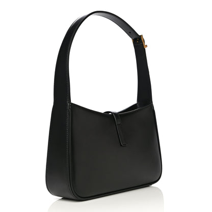 Saint Laurent Smooth Calfskin Le 5 A 7 Hobo Black 3 of 10