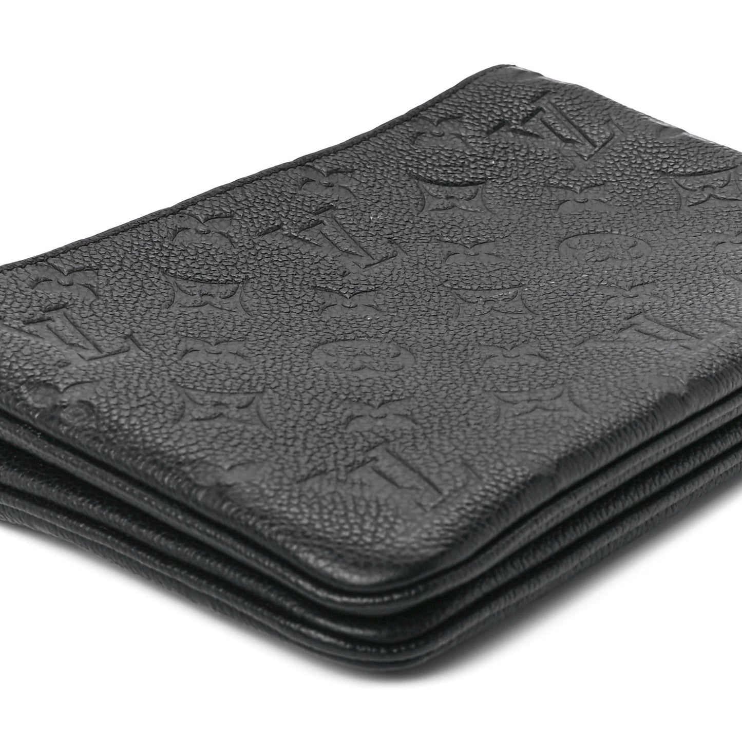 Empreinte Double Zip Pochette Black