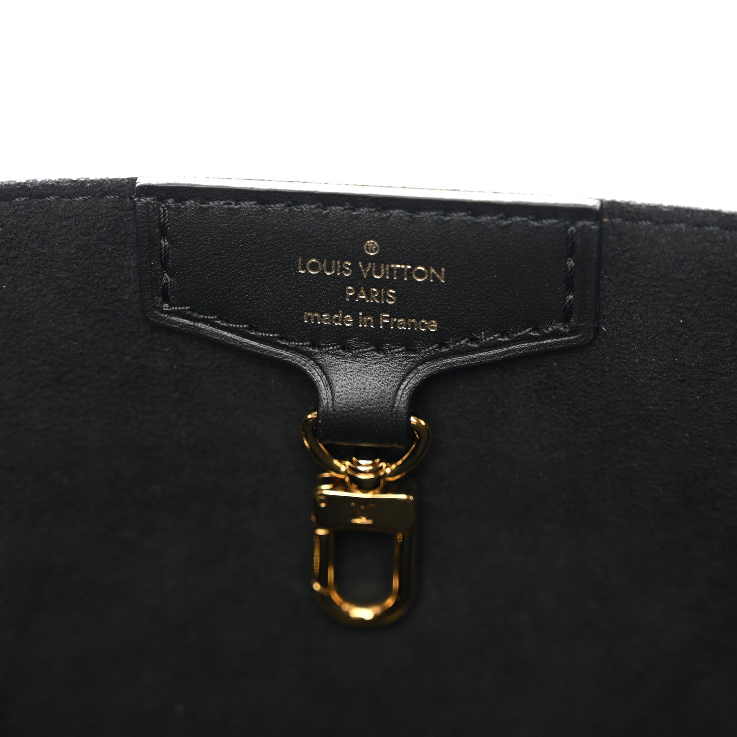 Louis Vuitton Damier Ebene Belmont PM Black 6 of 9