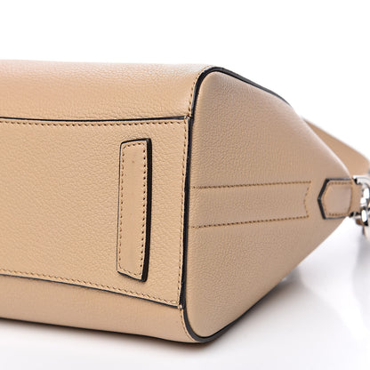 Givenchy Sugar Goatskin Mini Antigona Beige Camel 9 of 16