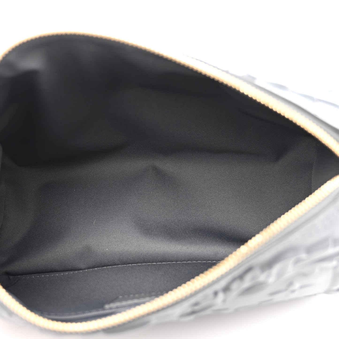 Calfskin Debossed Monogram Versailles City Keepall Dark Shadow Grey