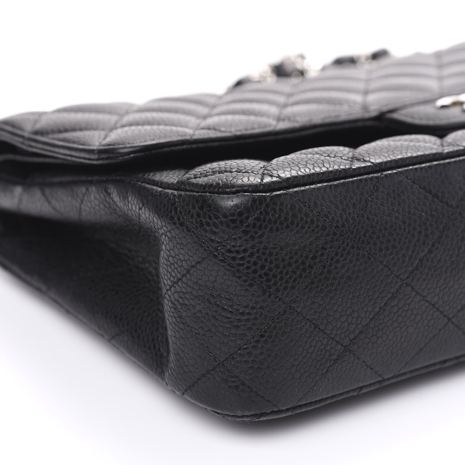 Chanel Caviar Quilted Medium Double Flap Black 6 of 11