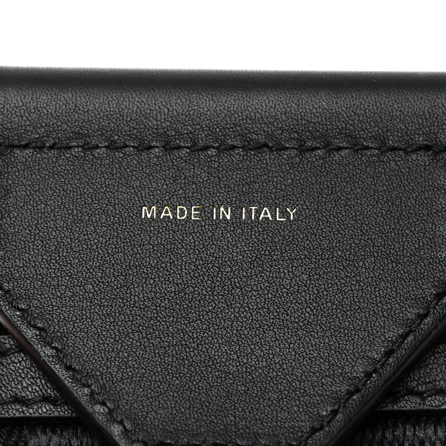 Fendi Ribbon Vitello Seta FF 1974 Adjustable Strap You Black 4 of 5