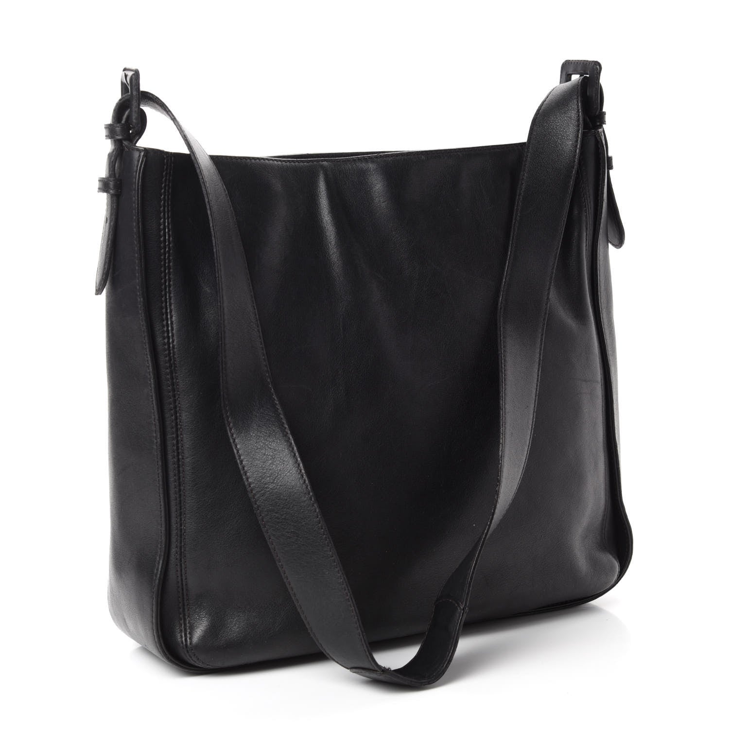 Chanel Calfskin CC Shoulder Bag Black 3 of 10