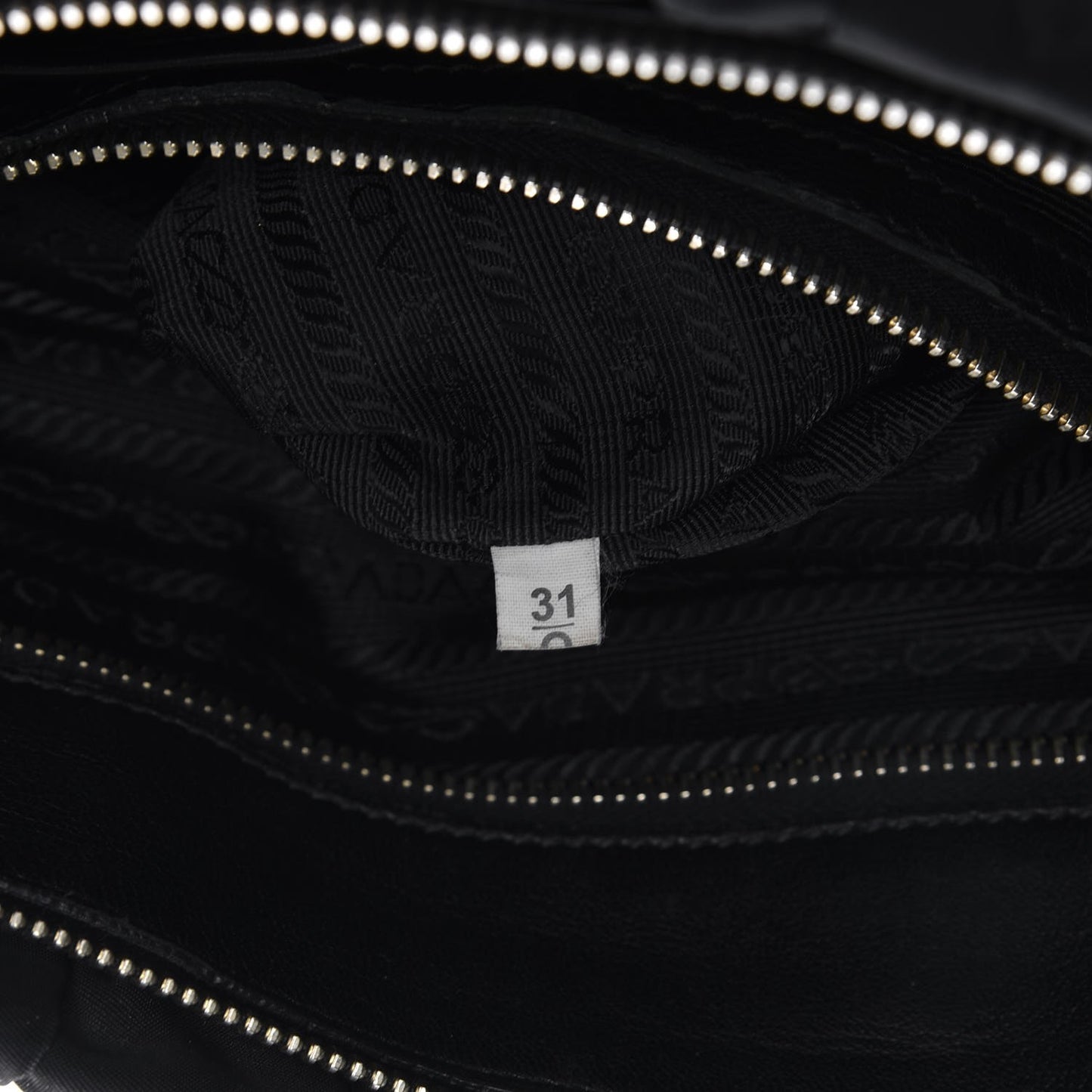 Tessuto Nylon Gaufre Tote Nero Black